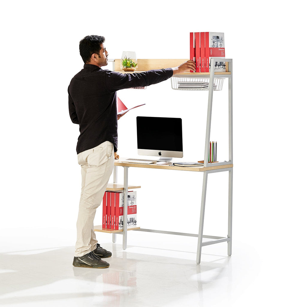 Featherlite Step-Up Computer Table