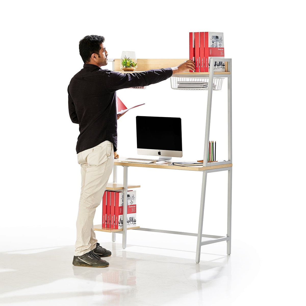 Featherlite Step-Up Computer Table