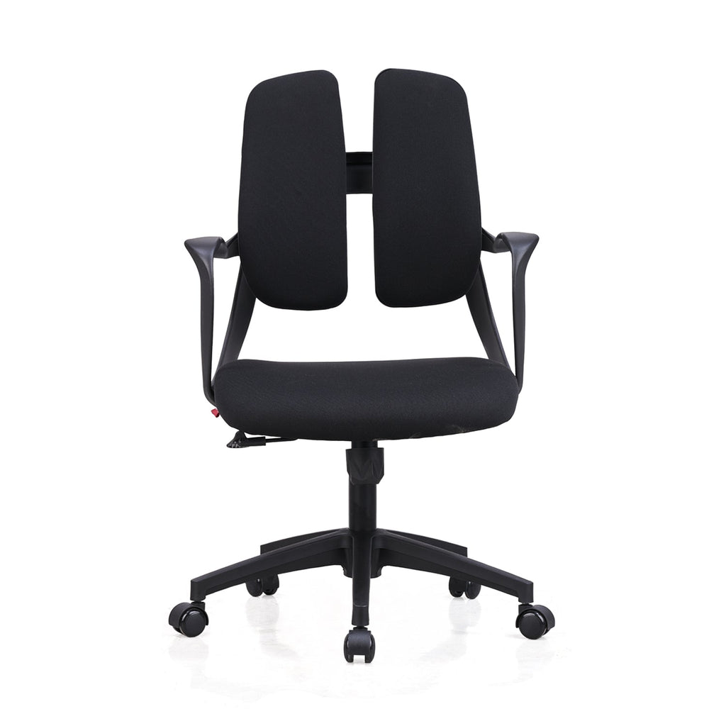 Featherlite Victor M Office Cushion Chair with Fixed Arms