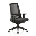 Featherlite Amaze Mesh Office Chair without Headrest (Black), view 1