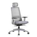 Featherlite Amaze High Back Mesh Chair, Grey, Nylon Base, view 1