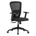 Featherlite Astro Mesh Office Chair without Headrest (Black), view 1