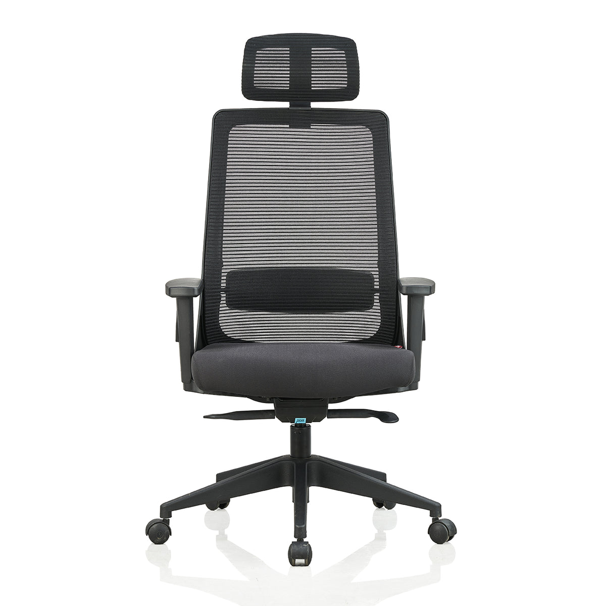 Featherlite Amaze Mesh Office Chair with Headrest (Black)