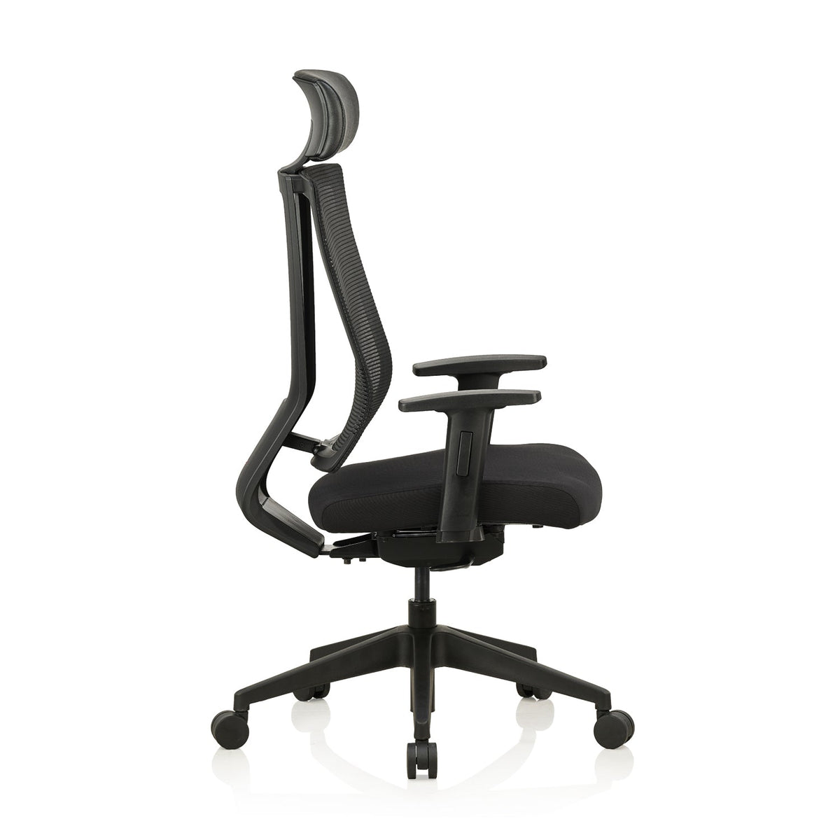 Featherlite Enzo High Back Mesh Chair with Magnaflex System for Stable Lower Back Support & Self Calibrate Multilock Mechanism