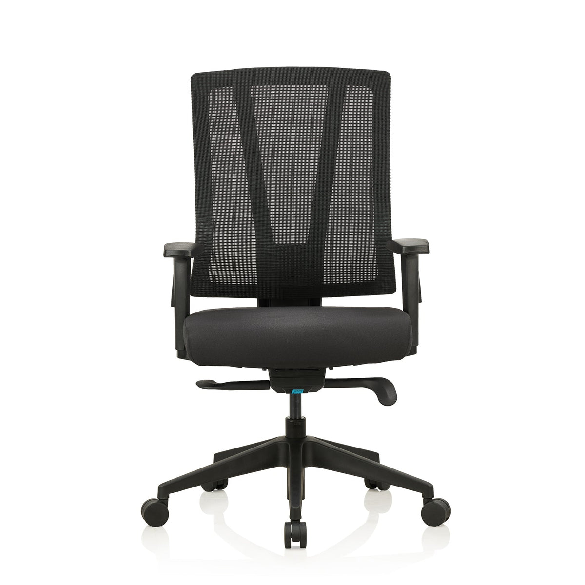 Featherlite Enzo Medium Back Mesh Chair with Magnaflex System for Stable Lower Back Support & Self Calibrate Multilock Mechanism