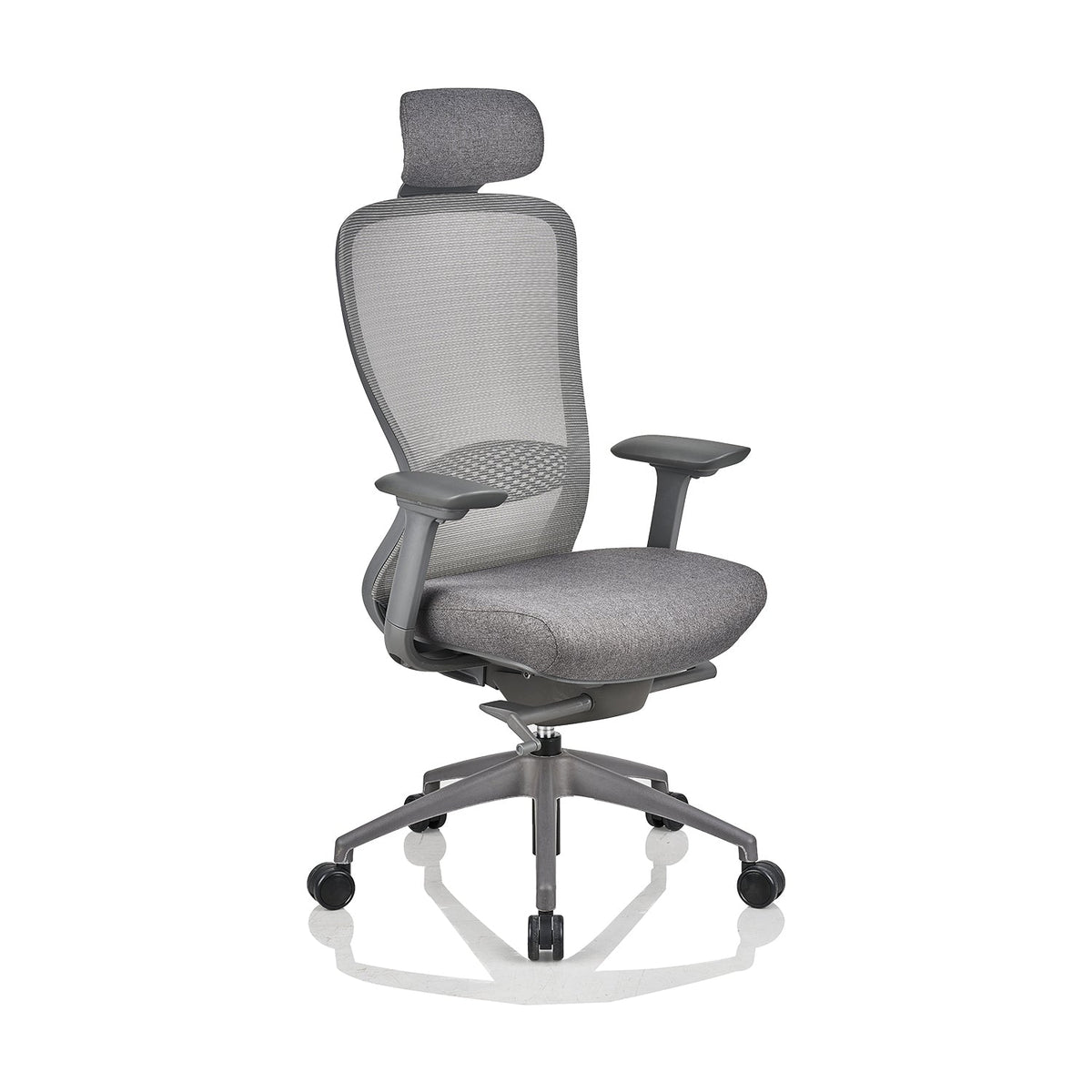 Featherlite Helix Mesh Office Chair with Headrest, view 1