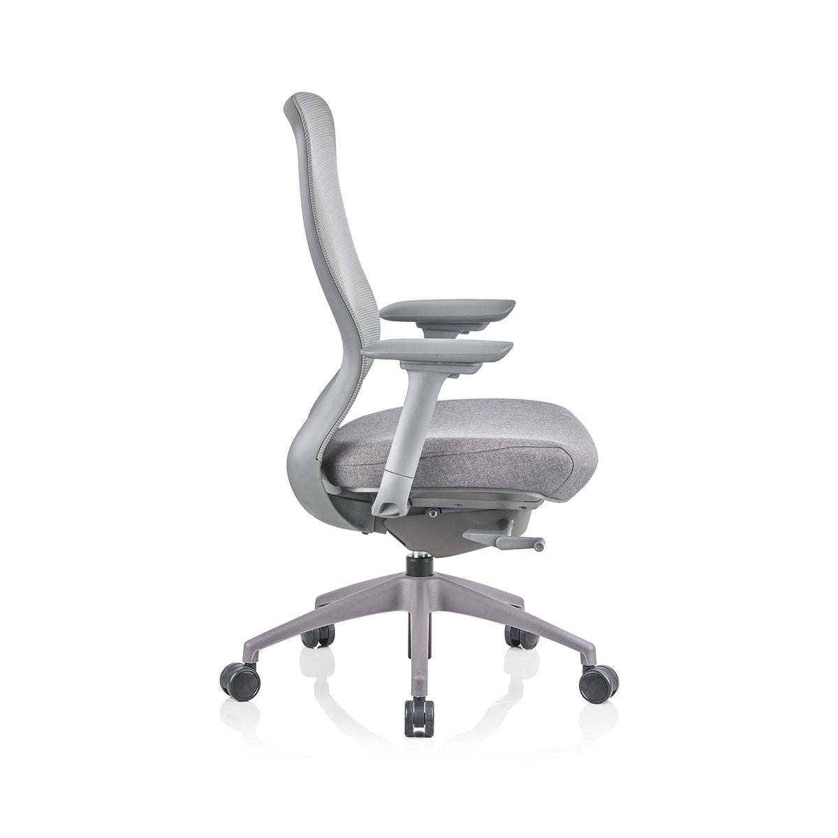 Featherlite Helix Medium Back Mesh Chair with Multilock Seat Sliding Mechanism & Four-Way Adjustable Arms