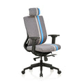 Featherlite Liberate Game Fabric Chair with Headrest (Blue), view 1