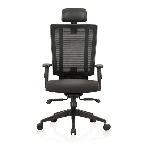Featherlite Liberate High Back Mesh Chair with Dynaflex Back Support to Provide Dual Frame Flexibility & Multilock Mechanism