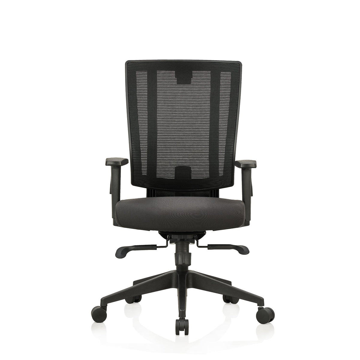 Featherlite Liberate Medium Back Mesh Chair with Dynaflex Back Support to Provide Dual Frame Flexibility & Multilock Mechanism