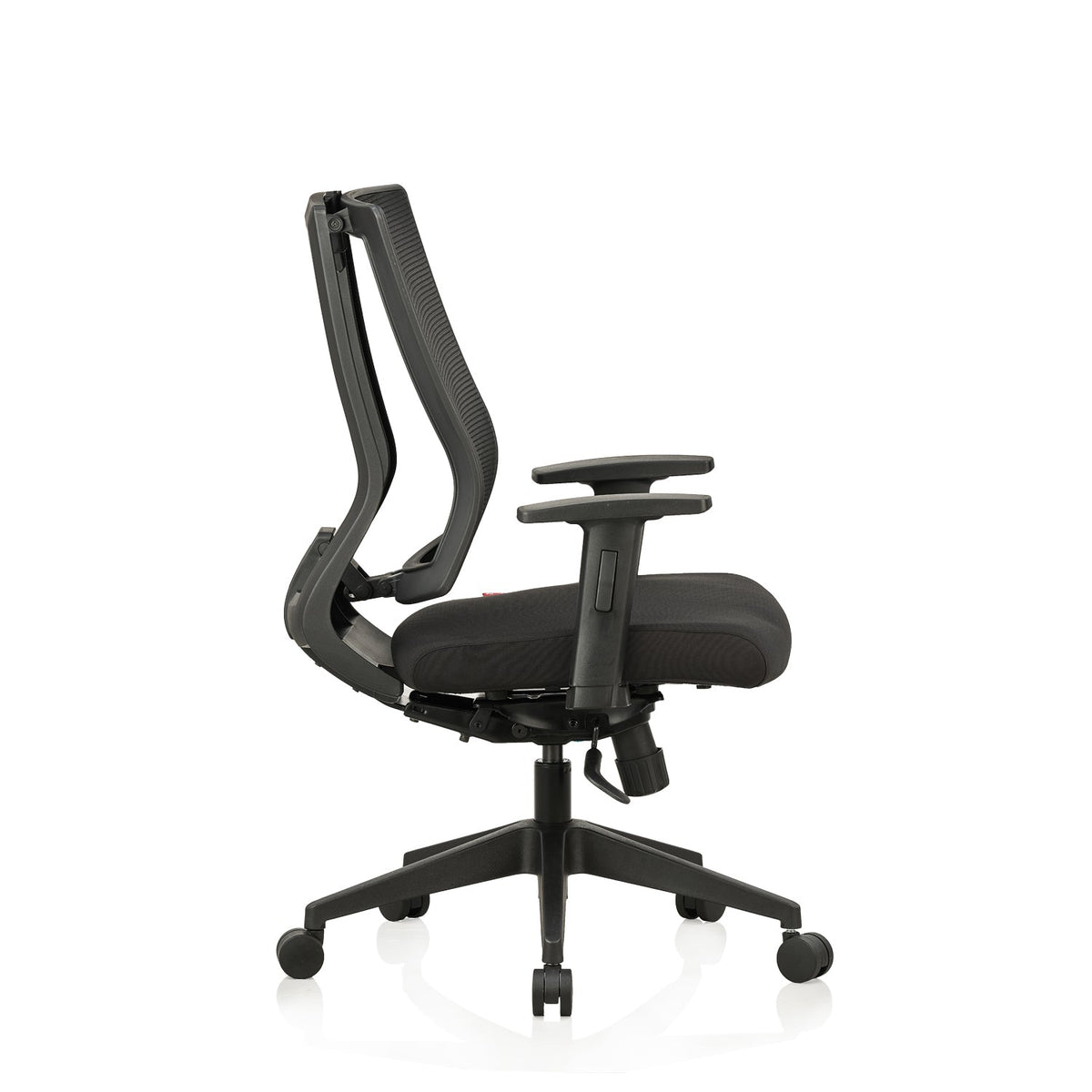Featherlite Liberate Medium Back Mesh Chair with Dynaflex Back Support to Provide Dual Frame Flexibility & Multilock Mechanism