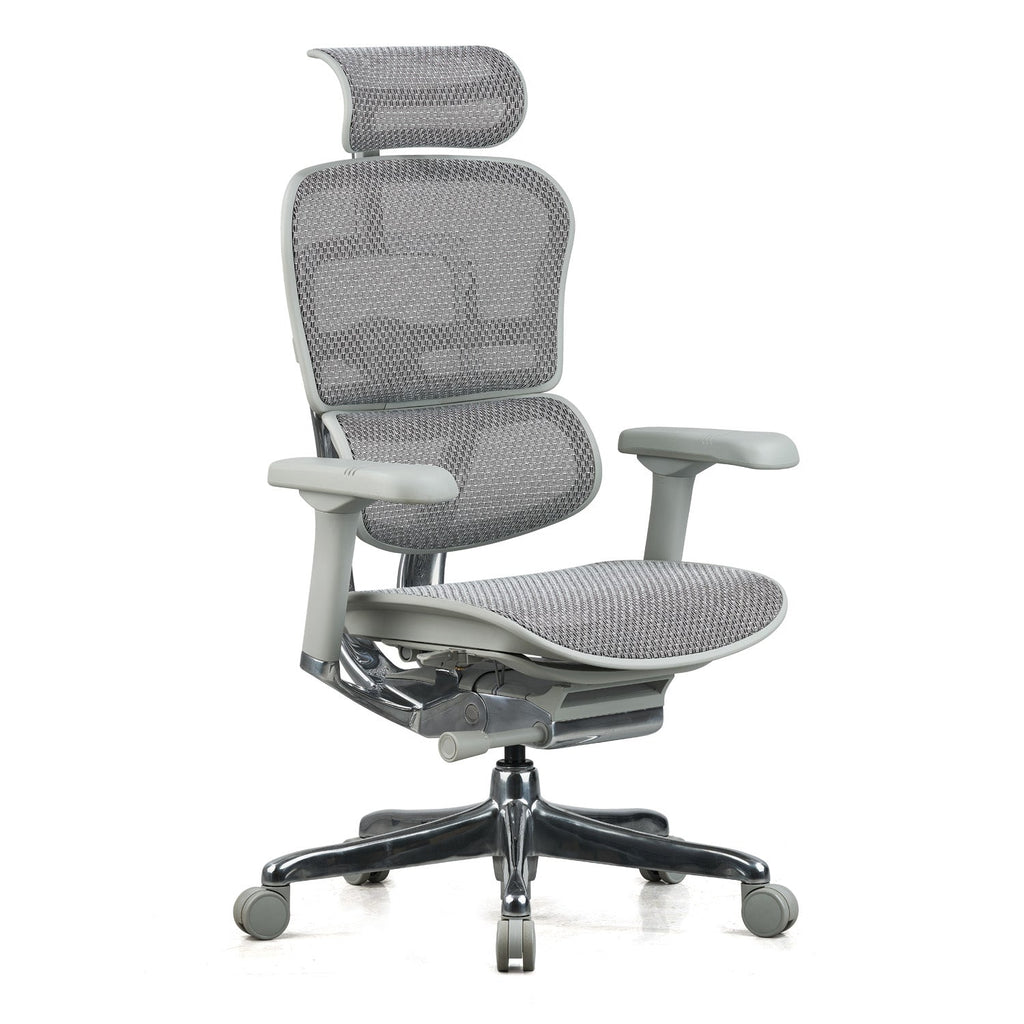 Featherlite Pinnacle High Back Mesh Chair With Multilock Seat Sliding Mechanism & Three Way Adjustable Arms