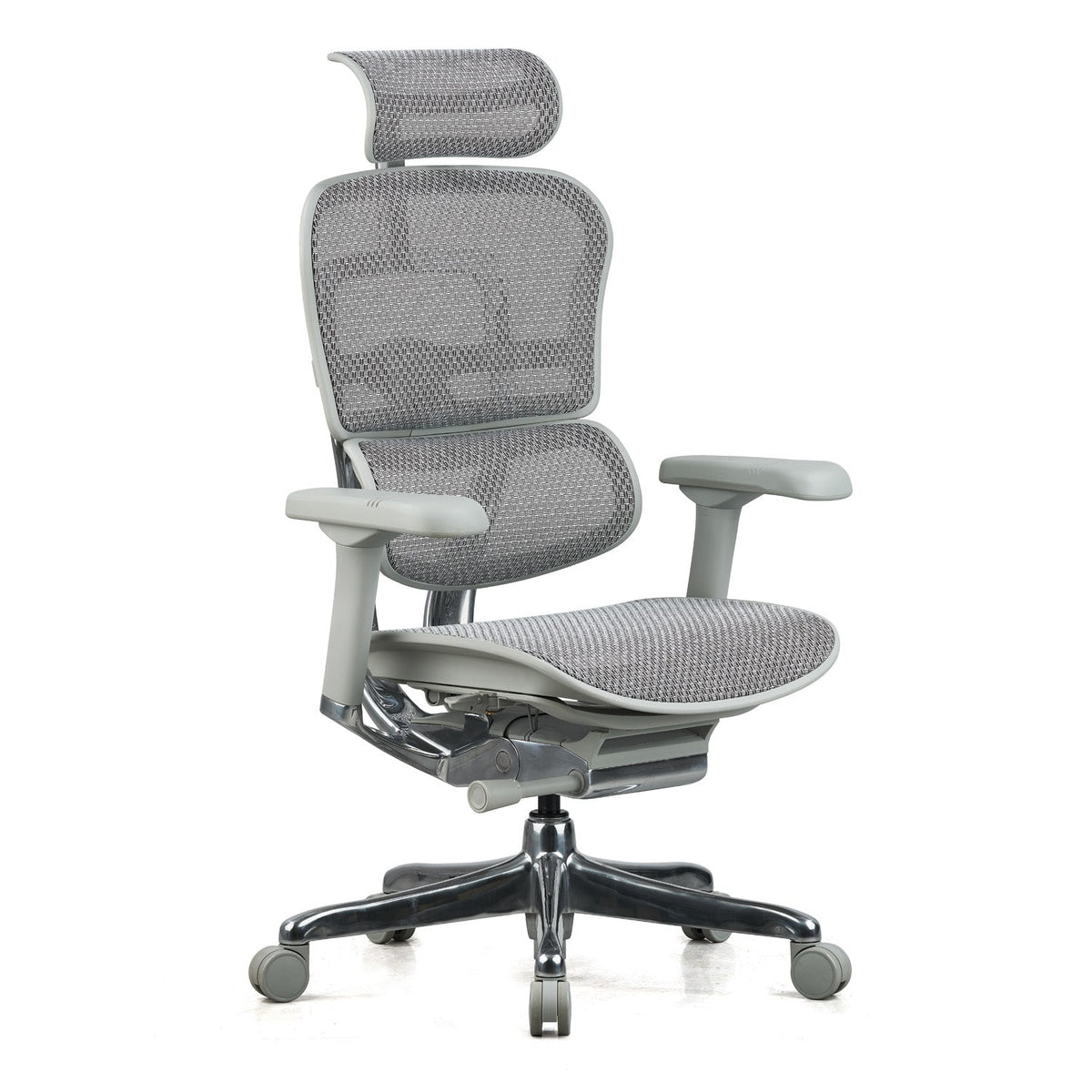 Featherlite Pinnacle High Back Mesh Chair With Multilock Seat Sliding Mechanism & Three Way Adjustable Arms