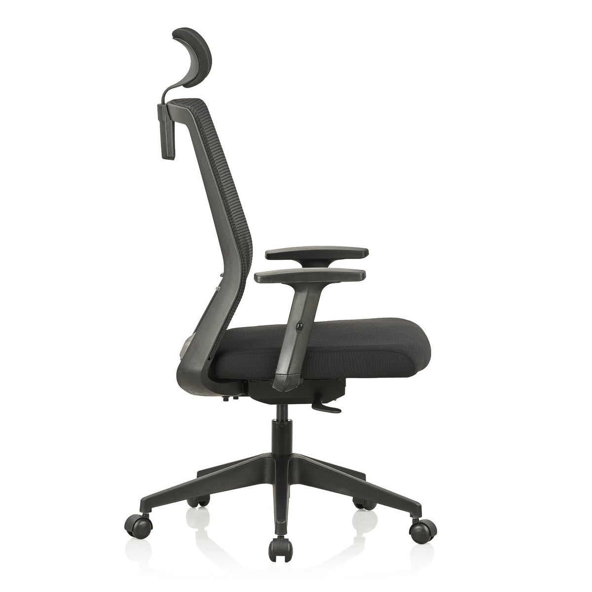Featherlite Opus High Back Mesh Chair with Self Calibrating Multilock Mechanism & Adjustable Asynchronous Lumbar Support