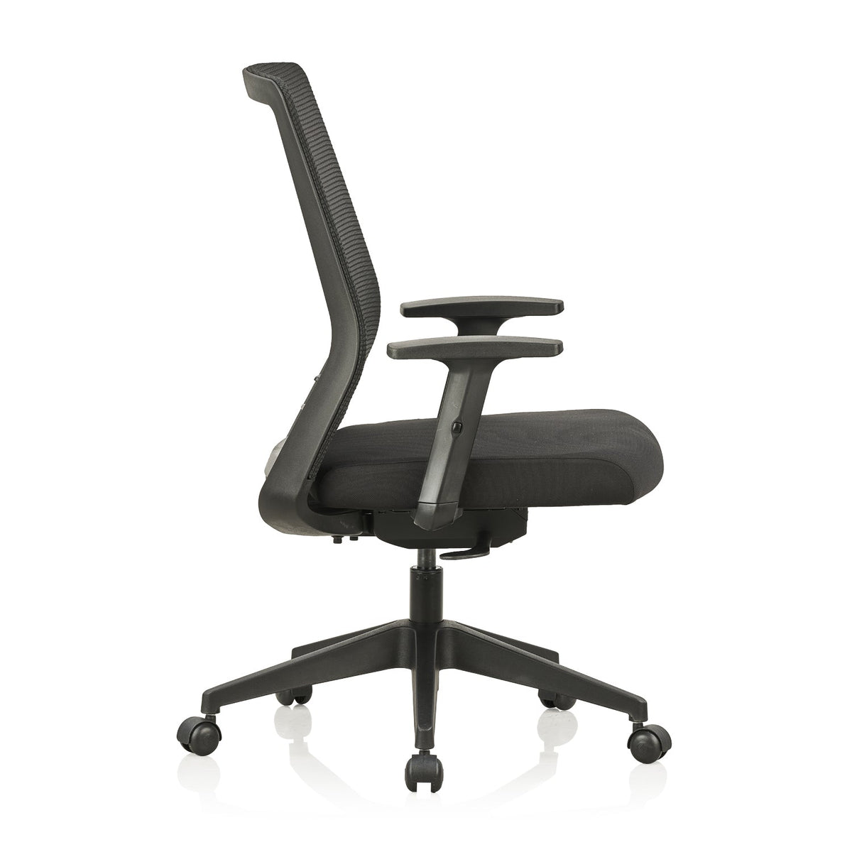 Featherlite Opus Medium Back Mesh Chair with Self Calibrating Multilock Mechanism & Adjustable Asynchronous Lumbar Support