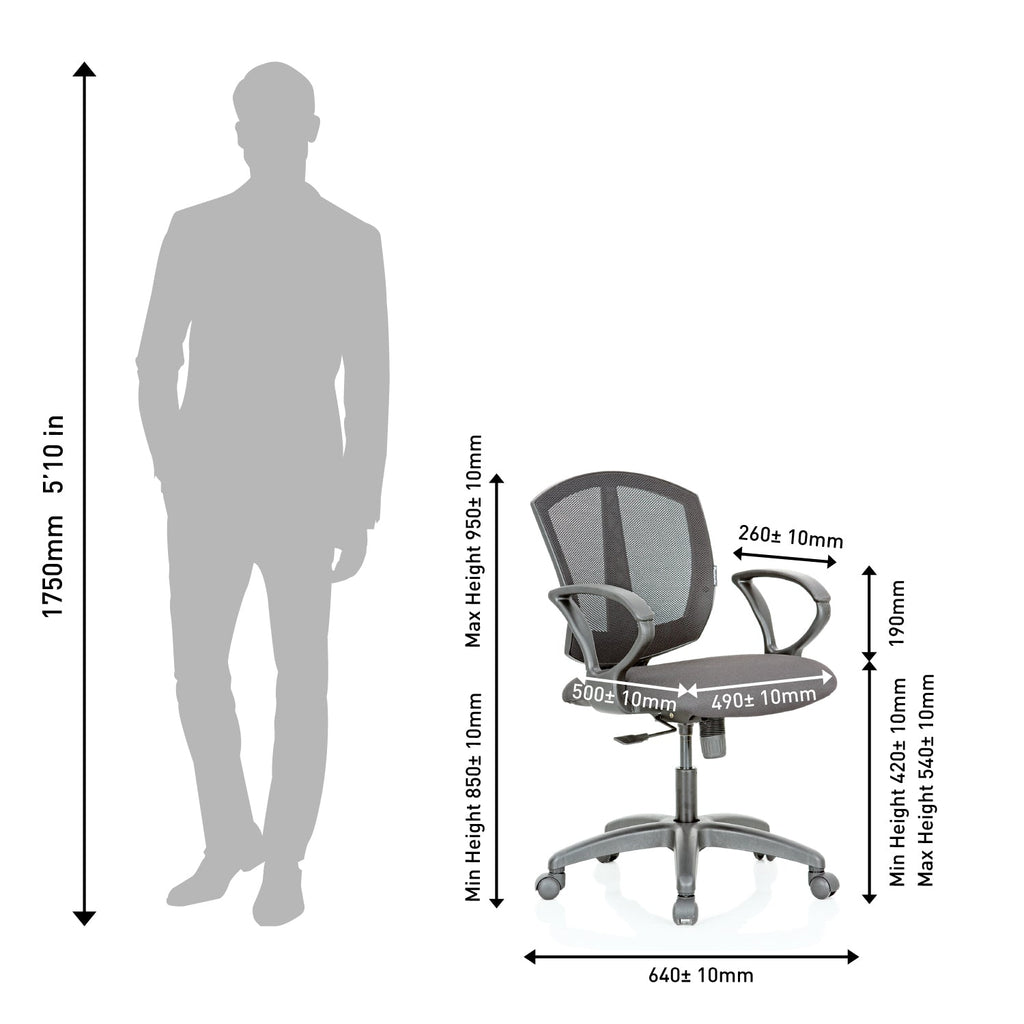 Smart Low Back Mesh Chair