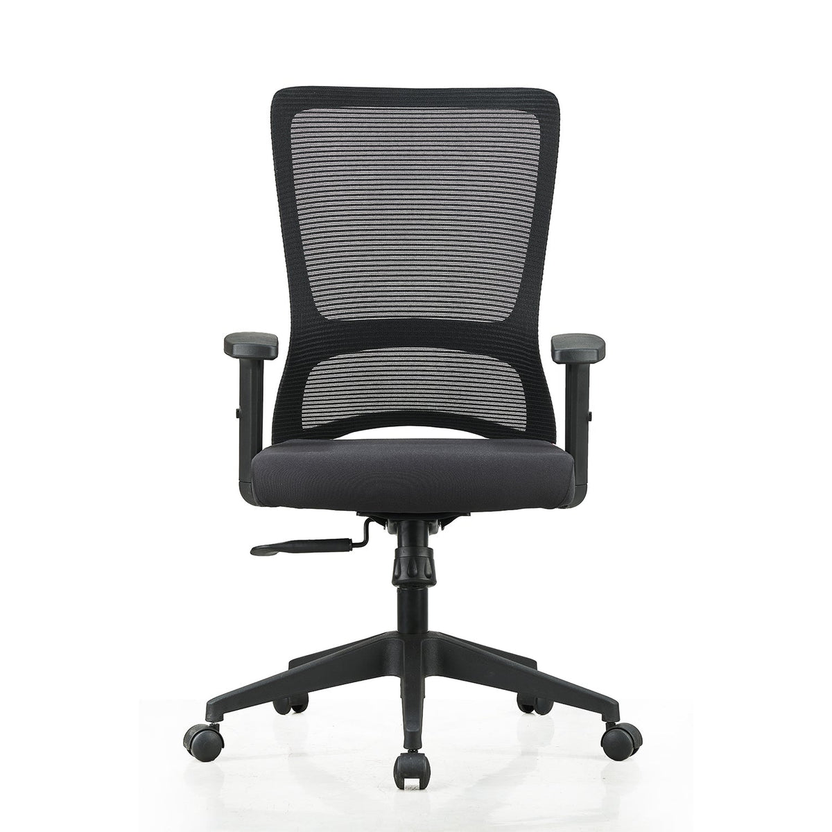 Featherlite Comet Medium Back Mesh Chair with Adjustable Arms