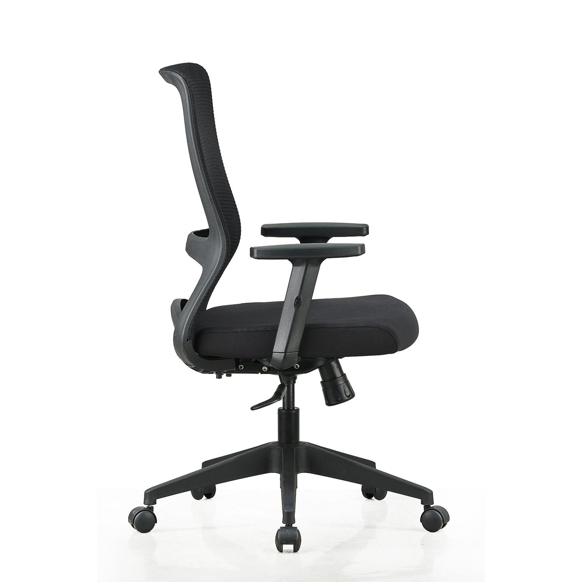Featherlite Comet Medium Back Mesh Chair with Adjustable Arms