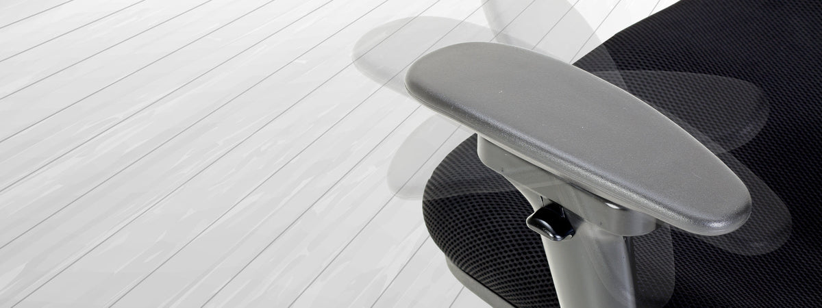 Ergonomic adjustable arms