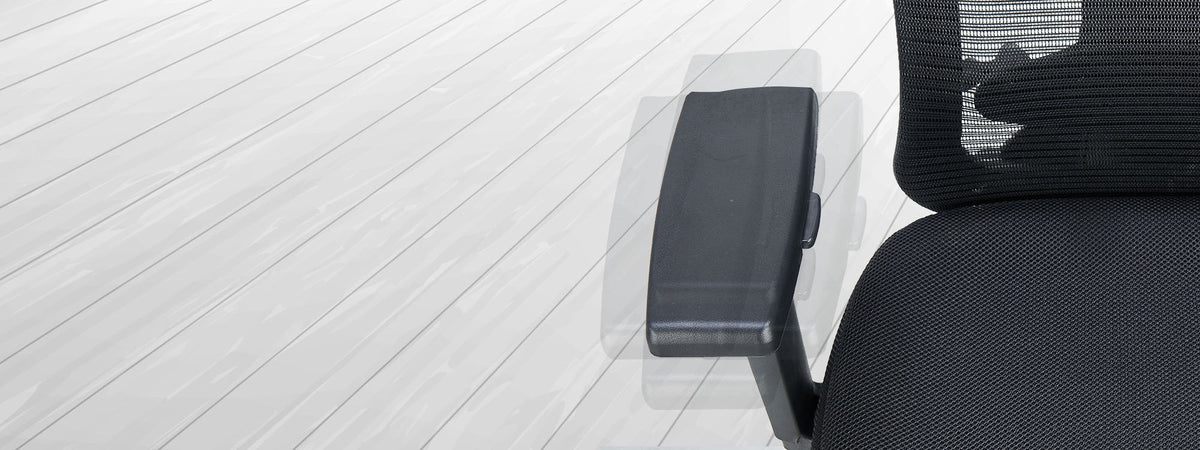 Ergonomic adjustable arms