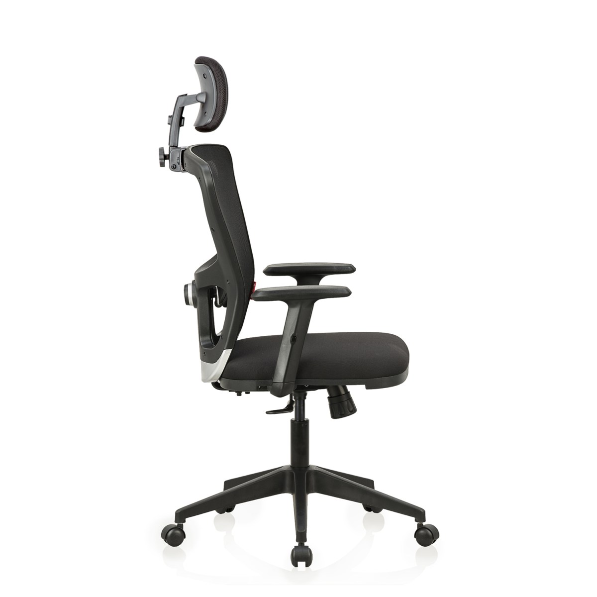 Featherlite Astro High Back Mesh Chair with Padded Lumbar Support