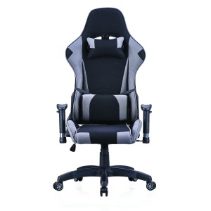 Featherlite Gear High Back Gaming Chair (Black+Grey)